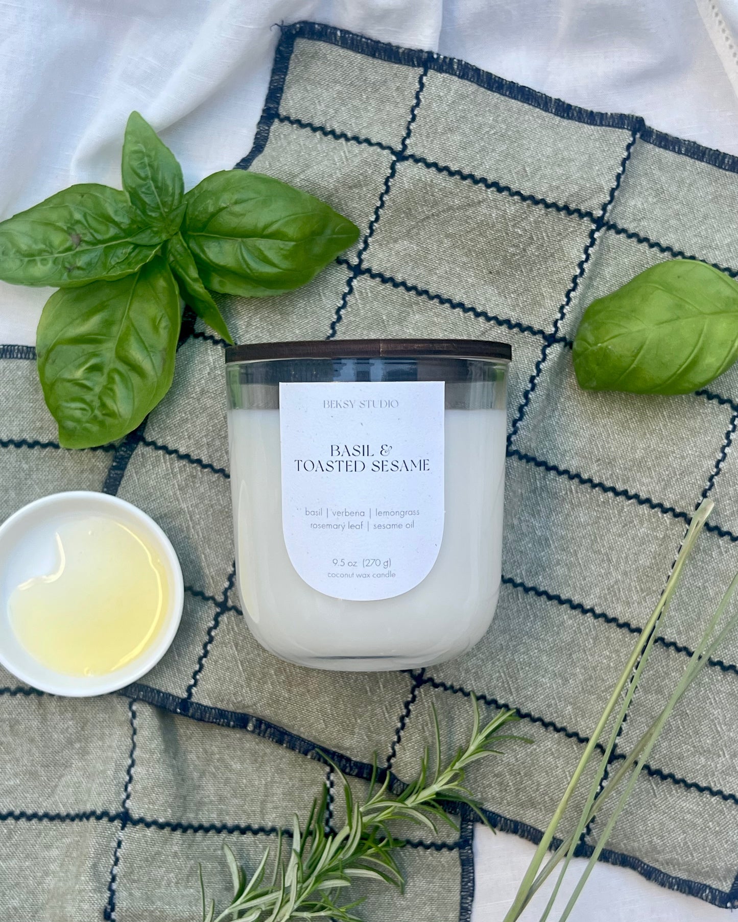 Basil & Toasted Sesame
